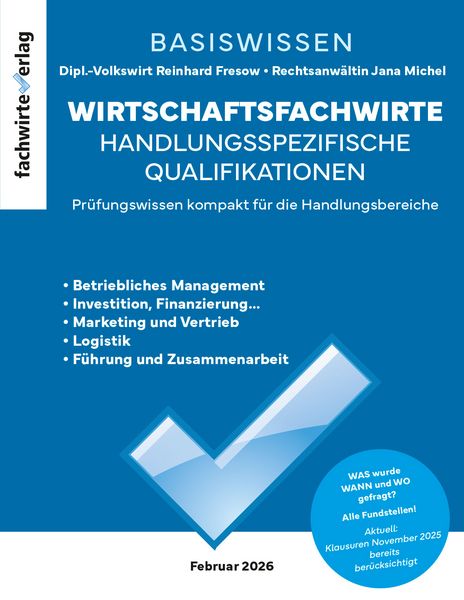 Produktbild: Wirtschaftsfachwirte: Handlungsspezifische Qualifikationen