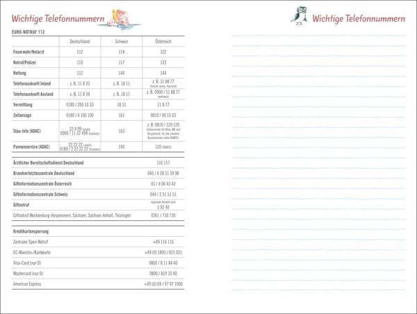 Produktbild: Helme Heine: Familienplaner-Buch A6 2027