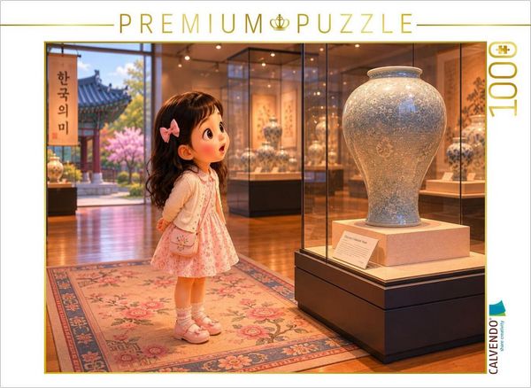 CALVENDO Puzzle Schätze Koreas | 1000 Teile Lege-Größe 64x48cm Foto-Puzzle für glückliche Stunden