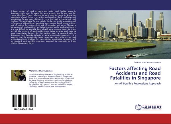Produktbild: Factors affecting Road Accidents and Road Fatalities in Singapore