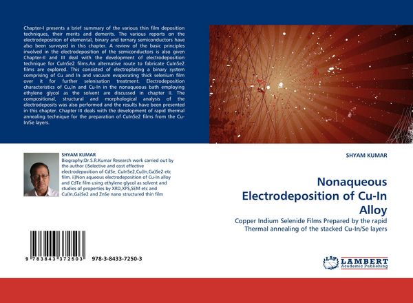 Produktbild: Nonaqueous Electrodeposition of Cu-In Alloy