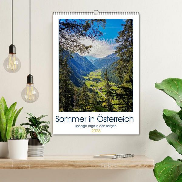 Produktbild: Sommer in &Ouml;sterreich - sonnige Tage in den Bergen (Wandkalender 2026 DIN A2 hoch), CALVENDO Monatskalender