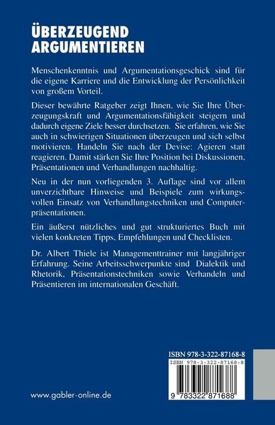 Produktbild: Überzeugend argumentieren