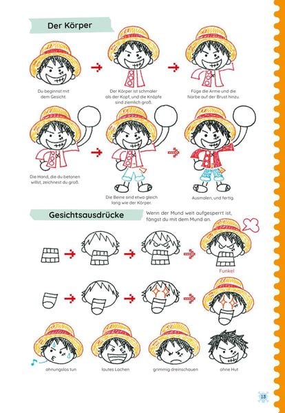 Produktbild: One Piece Kritzelkurs