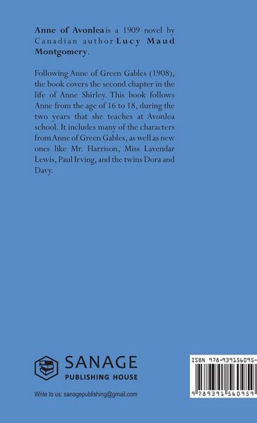Produktbild: Anne of Avonlea