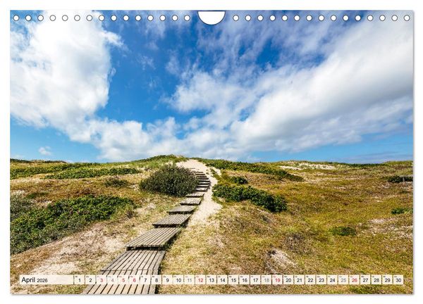 Produktbild: Insel Sylt - Fantastische Momente (Wandkalender 2026 DIN A4 quer), CALVENDO Monatskalender