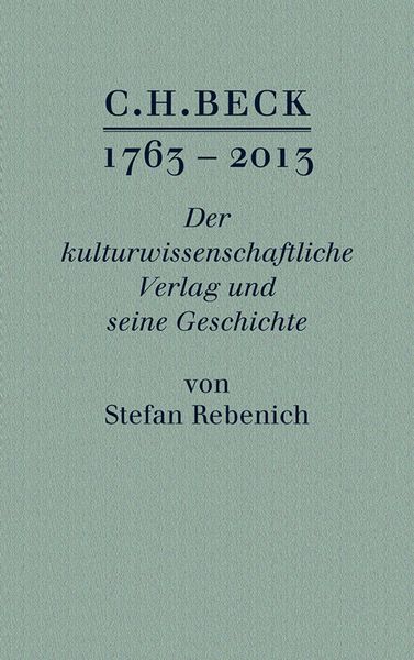 Produktbild: C.H. BECK 1763 - 2013