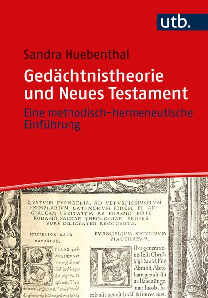 Produktbild: Ged&auml;chtnistheorie und Neues Testament