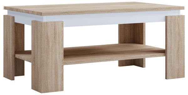 Produktbild: Holz Sofatisch Couchtisch Beistelltisch Rolas