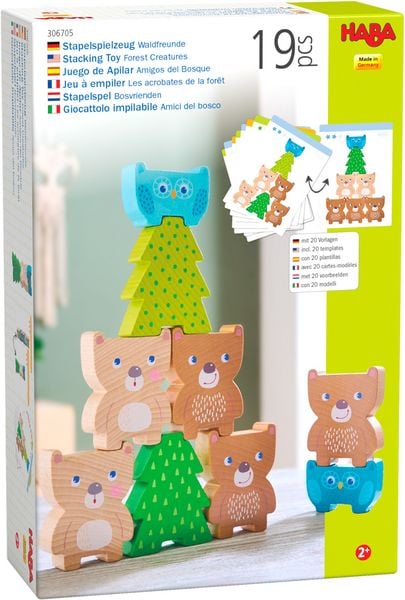 Produktbild: Stapelspielzeug Waldfreunde
