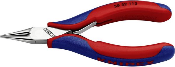 Knipex 35 32 115 Elektronik- u. Feinmechanik Rundzange Gerade 115 mm