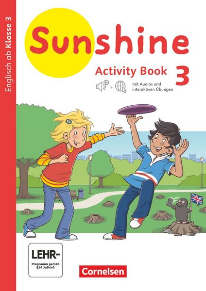 Sunshine - Englisch ab Klasse 3 - Allgemeine Ausgabe 2020 - 3. Schuljahr, Taschenbuch von , Cornelsen Verlag, 978-3-06-084670-2