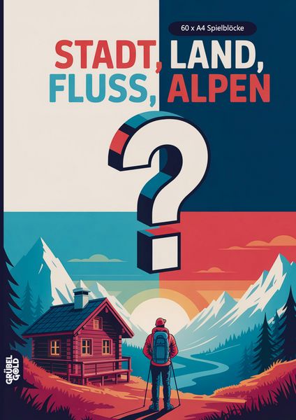Produktbild: Stadt, Land, Fluss, Alpen
