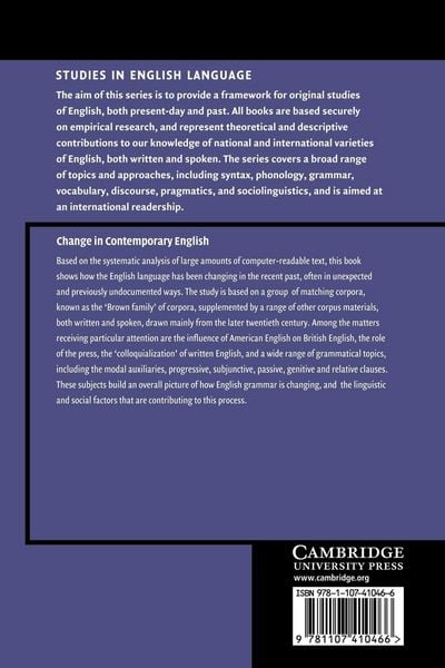 Produktbild: Change in Contemporary English