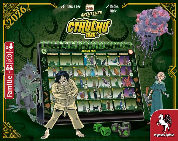 Produktbild: 365 Abenteuer- Cthulhu 1926 [Edition 2026]
