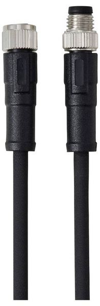Produktbild: TRU COMPONENTS TC-13751996 Anschlussleitung M8 x 1 Stecker, gerade, Buchse, gerade 5 m Polzahl Sensoren: 3 1 St.