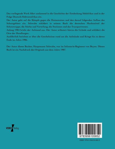 Produktbild: Der Krieg in Deutsch-S&uuml;dwestafrika