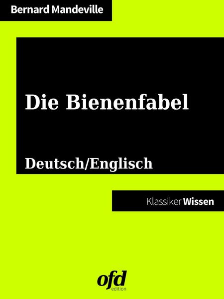 Produktbild: Die Bienenfabel - The Fable of the Bees