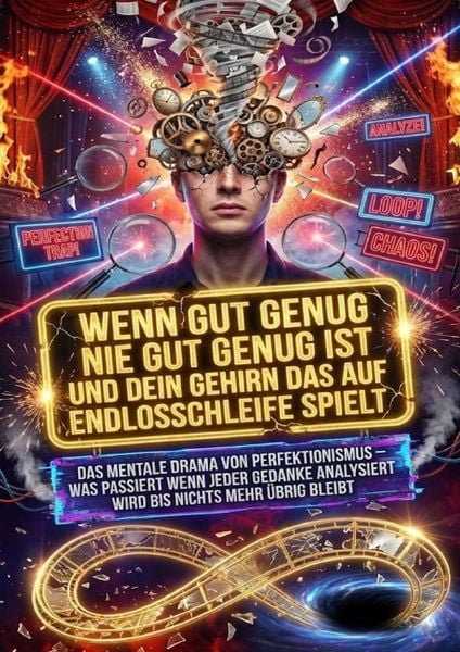 Produktbild: Wenn Gut Genug Nie Gut Genug Ist Und Dein Gehirn Das Auf Endlosschleife Spielt