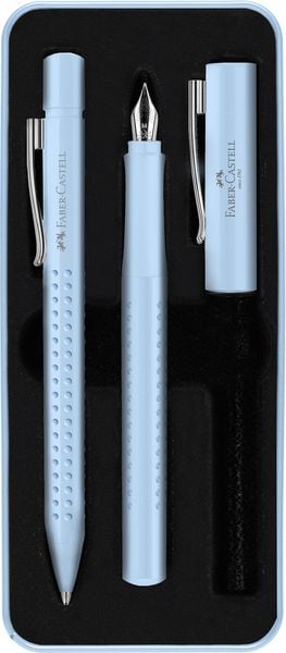 Produktbild: Faber-Castell F&uuml;ller M/KS Set Grip 2010 sky blue