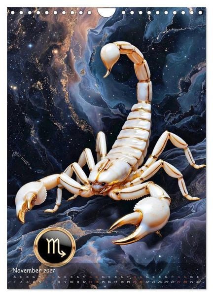 Produktbild: Zodiac Cosmos (Wandkalender 2027 DIN A4 hoch), CALVENDO Monatskalender