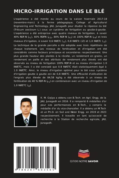 Produktbild: Micro-Irrigation Dans Le Bl&eacute;