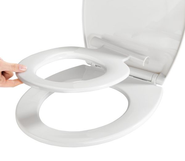 Produktbild: WC-Sitz Mod. Syros Family, Thermoplast, mit Absenkautomatik