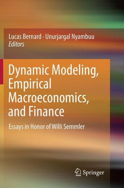 Produktbild: Dynamic Modeling, Empirical Macroeconomics, and Finance