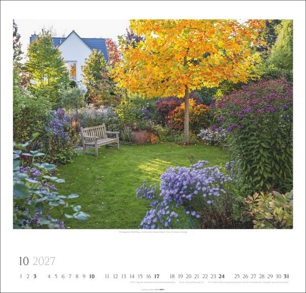 Produktbild: Gartentr&auml;ume Kalender 2027