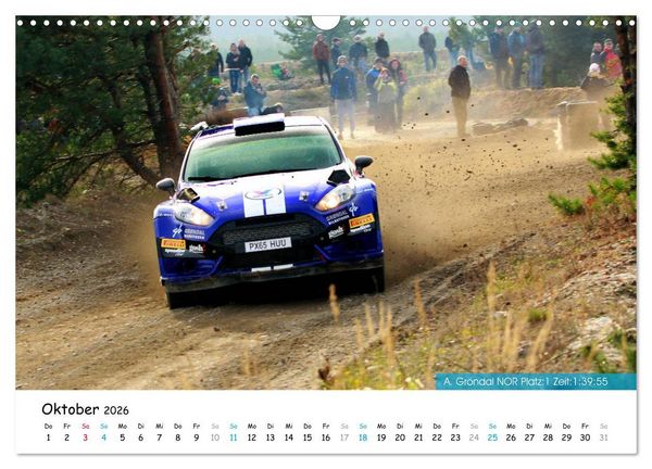 Produktbild: Lausitz-Rallye Kalender (Wandkalender 2026 DIN A3 quer), CALVENDO Monatskalender