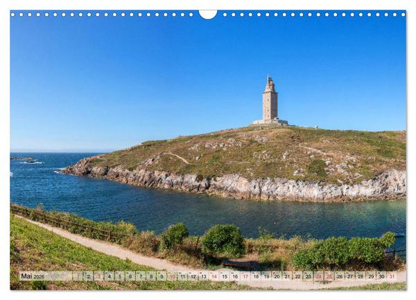 Produktbild: Nordspanien Galicien (Wandkalender 2026 DIN A3 quer), CALVENDO Monatskalender