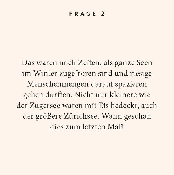 Zürich-Quiz