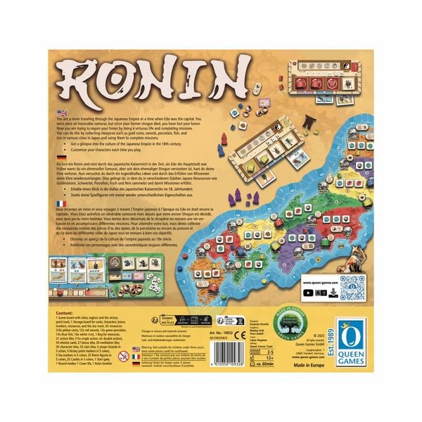 Produktbild: Queen Games 10932 - Ronin, Emanuele Ornella