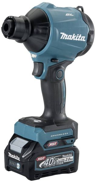 Makita AS001GA102 Akku-Gebläse Luftdurchsatz 1.1 m³/min Luftgeschwindigkeit 200 m/s Li-Ion 40 V 2.0 Ah inkl. Akku, inkl.