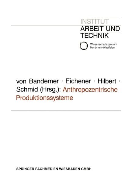 Produktbild: Anthropozentrische Produktionssysteme
