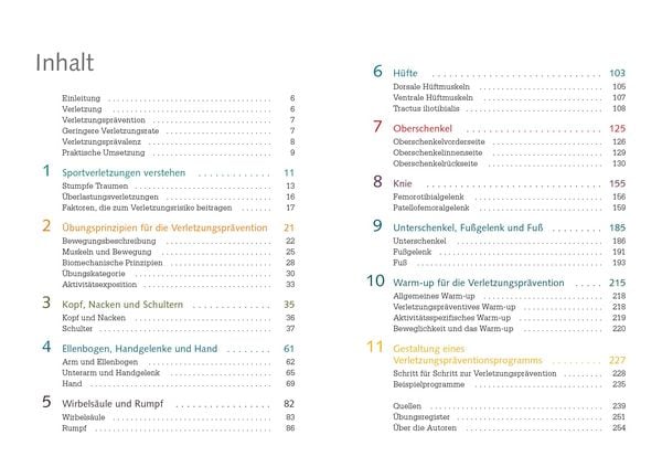 Produktbild: Pr&auml;vention von Sportverletzungen &ndash; Anatomie