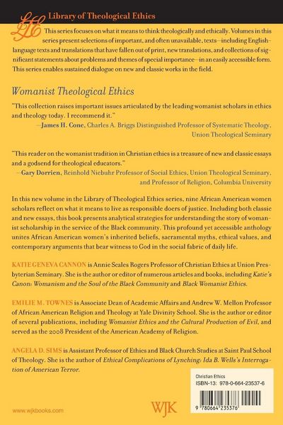 Produktbild: Womanist Theological Ethics