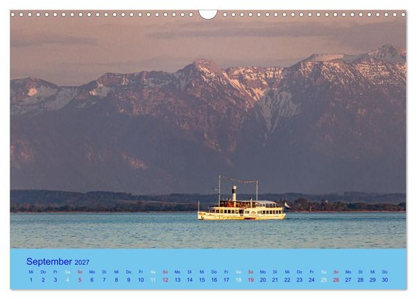 Produktbild: Ammersee-Ansichten (Wandkalender 2027 DIN A3 quer), CALVENDO Monatskalender