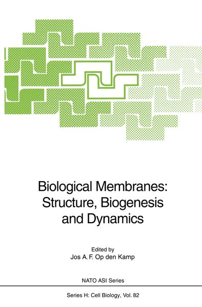 Produktbild: Biological Membranes: Structure, Biogenesis and Dynamics