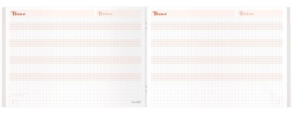 Produktbild: Musik-H&auml;fft Noten A5 quer
