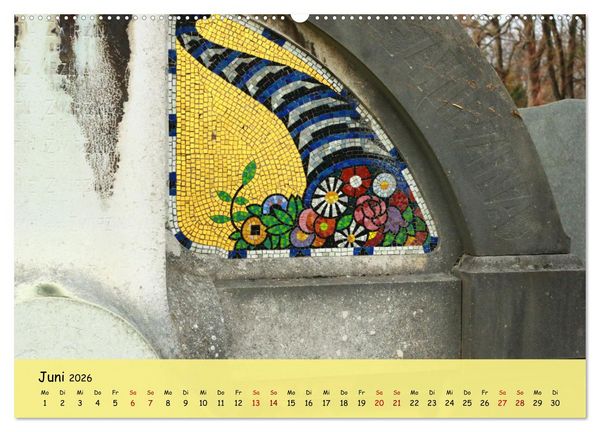 Produktbild: Am Zentralfriedhof in Wien (Wandkalender 2026 DIN A2 quer), CALVENDO Monatskalender