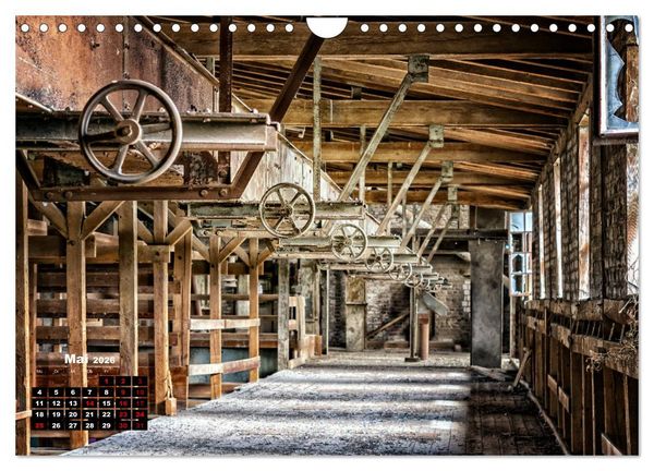 Produktbild: Verlassene Orte - Lost Places (Wandkalender 2026 DIN A4 quer), CALVENDO Monatskalender
