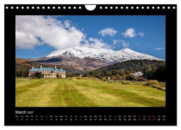 Produktbild: New Zealand - The most beautiful places (Wall Calendar 2027 DIN A4 landscape), CALVENDO 12 Month Wall Calendar