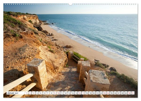 Produktbild: Momente einer Reise - Costa de la Luz (Wandkalender 2027 DIN A2 quer), CALVENDO Monatskalender