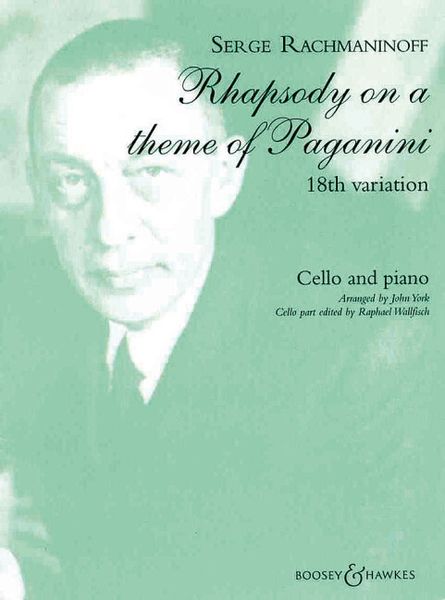 Produktbild: Rhapsodie &uuml;ber ein Thema von Paganini