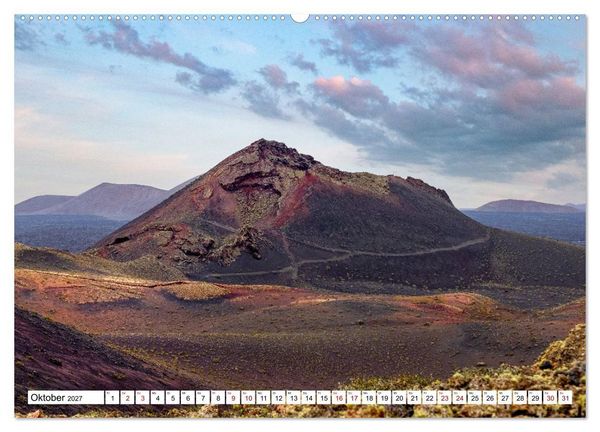 Produktbild: Lanzarote - Zwischen Asche und Atlantik (hochwertiger Premium Wandkalender 2027 DIN A2 quer), Kunstdruck in Hochglanz