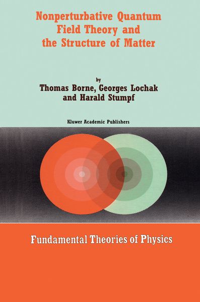 Produktbild: Nonperturbative Quantum Field Theory and the Structure of Matter