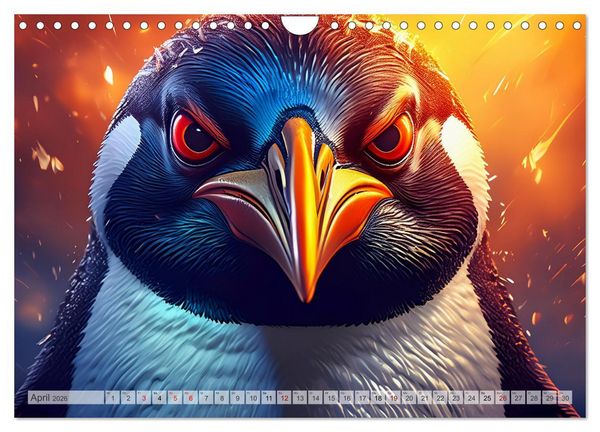 Produktbild: Bitters&uuml;&szlig;e Miesepeter (Wandkalender 2026 DIN A4 quer), CALVENDO Monatskalender
