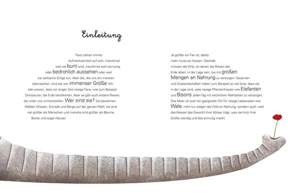 Produktbild: Das gro&szlig;e Buch der riesigen Tiere. Das kleine Buch der winzigen Tiere