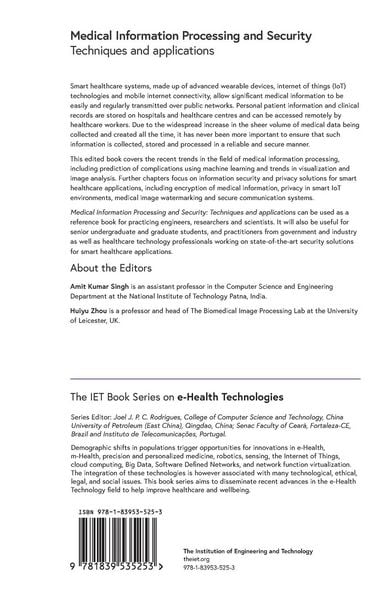Produktbild: Medical Information Processing and Security